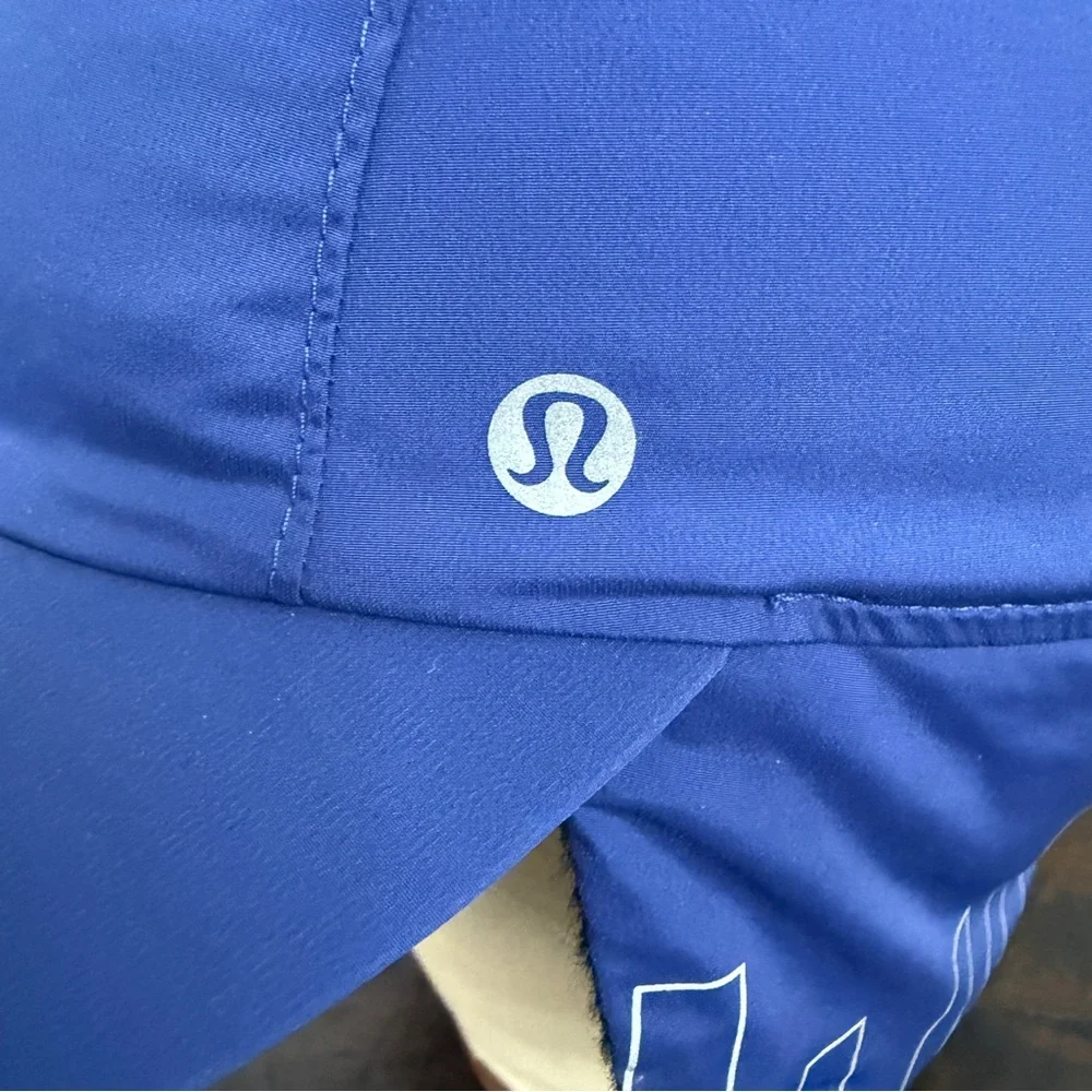 Lululemon Fleece Insulated Ear Flap Hat In Psychic Blue NEW Unisex XS Small